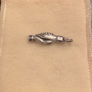 James Avery silver friendship hands charm